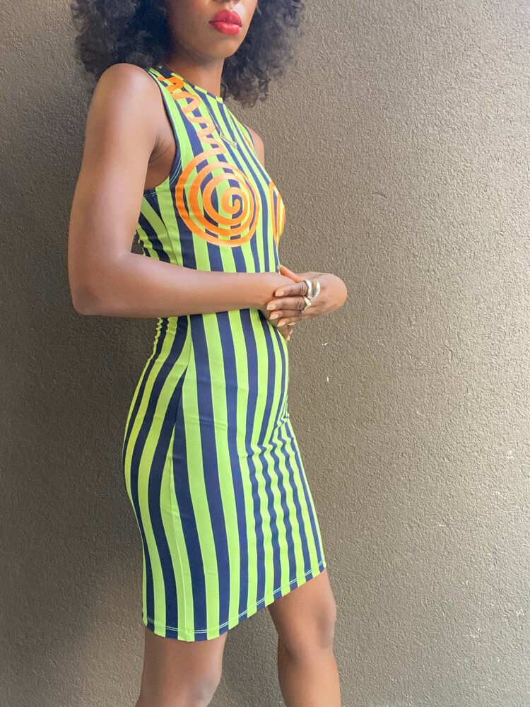 UNION SQUARE BODYCON DRESS