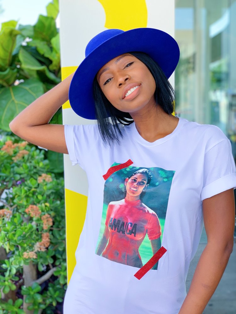 YARDIE TEE WHITE
