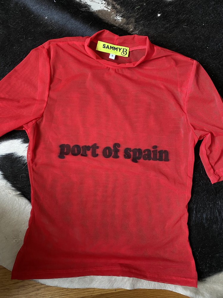 PORT OF SPAIN TSHIRT : READY TO SHIP