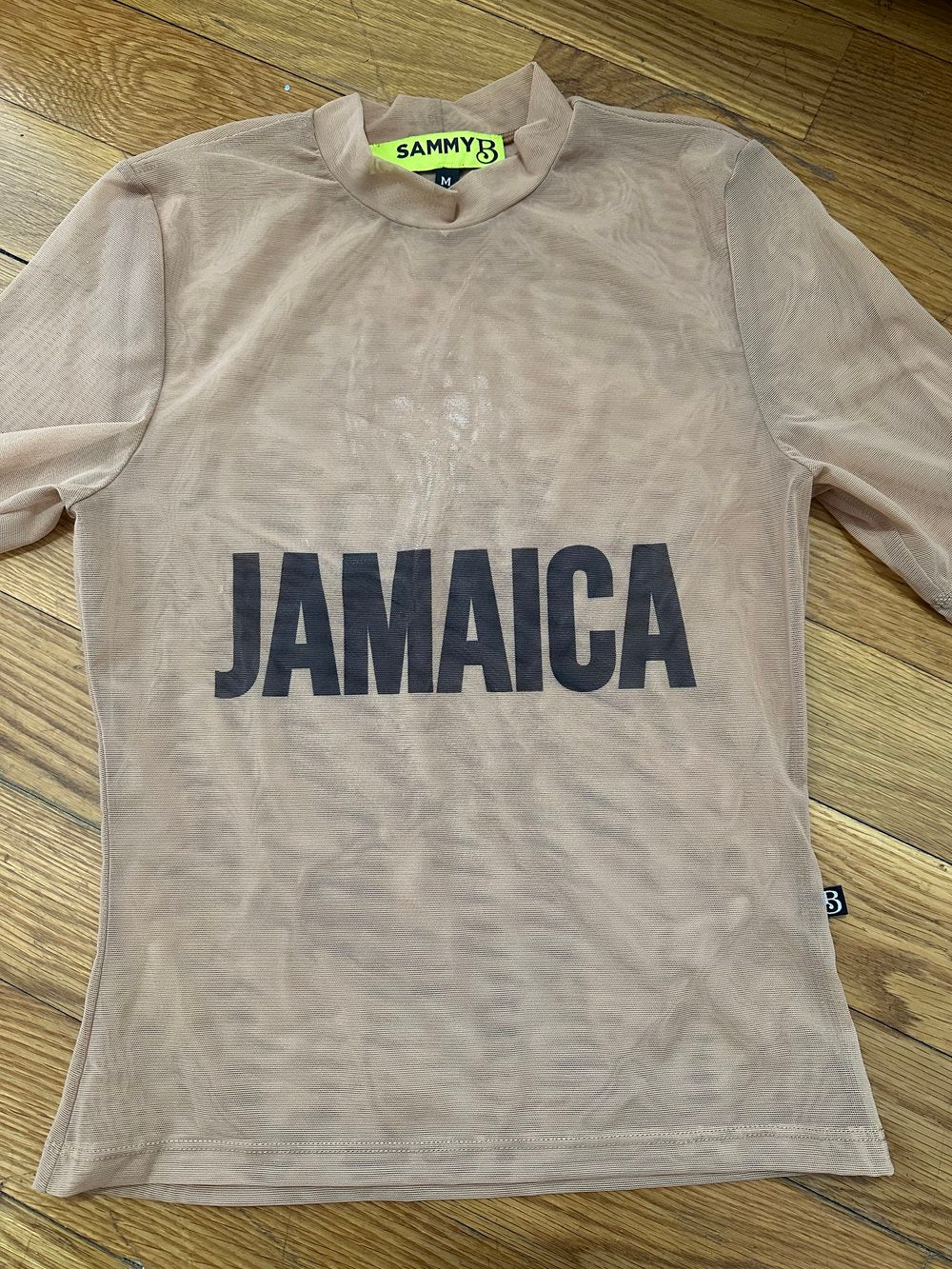 TRINIDAD MESH COLLECTORS TShirt TAN READY TO SHIP