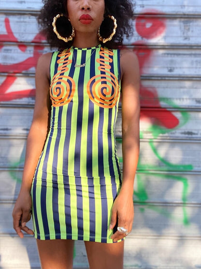 UNION SQUARE BODYCON DRESS