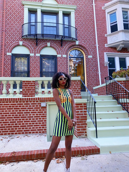 UNION SQUARE BODYCON DRESS