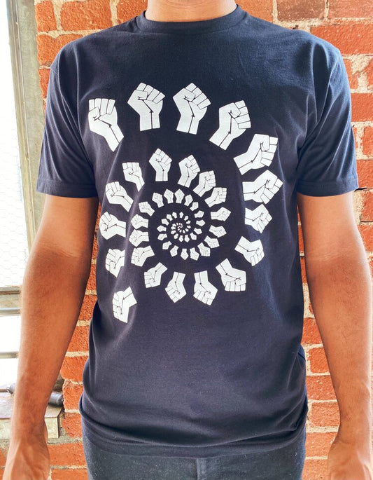 FOR THE PEOPLE UNISEX TSHIRT BLACK