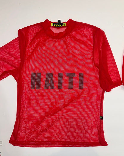 HATI MESH COLLECTORS TShirt RED READY TO SHIP
