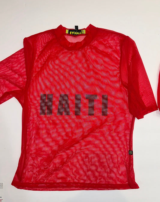 HATI MESH COLLECTORS TShirt RED READY TO SHIP