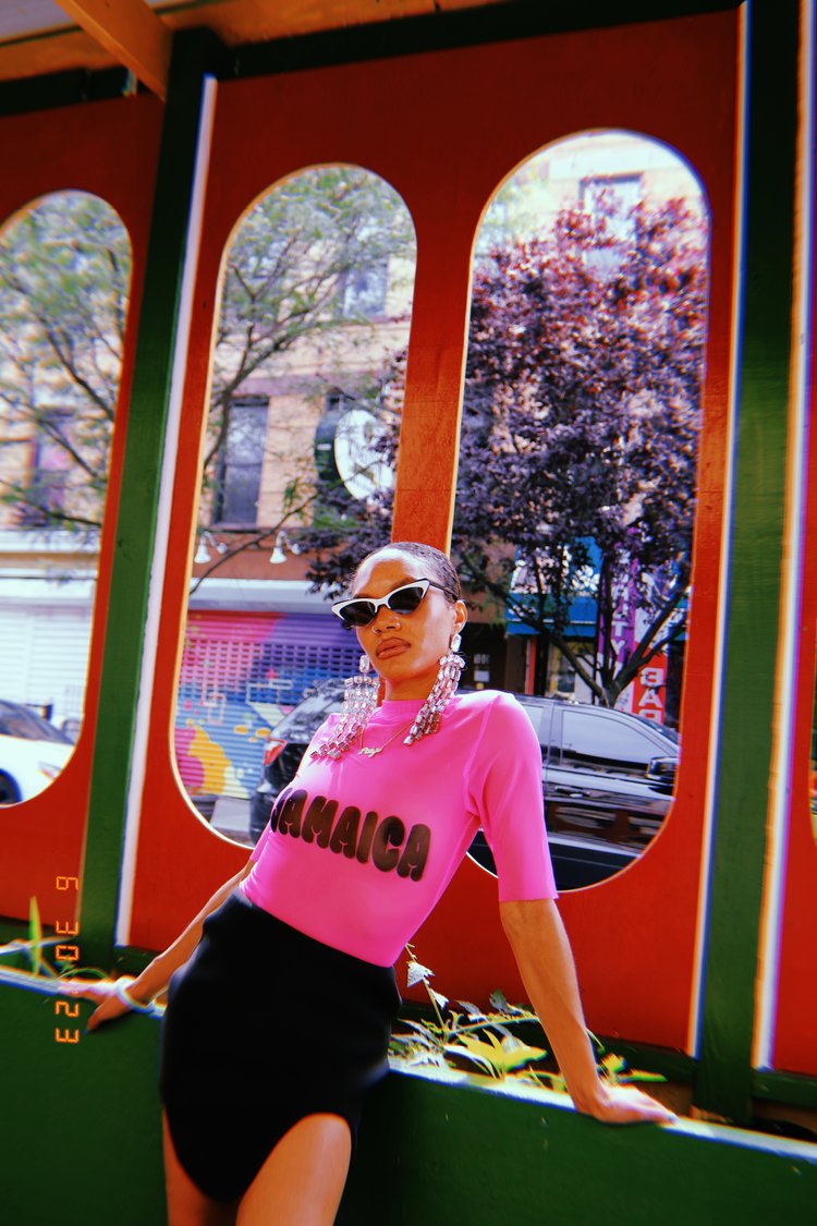 JAMAICA MESH TSHIRT