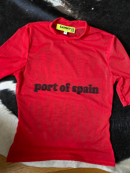 PORT OF SPAIN TSHIRT : READY TO SHIP
